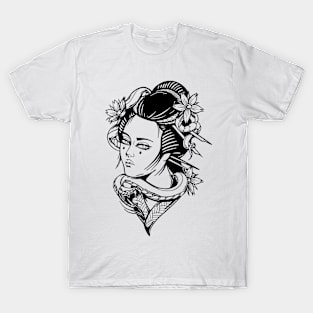 Geisha by Digent.ink T-Shirt